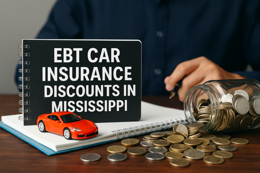 EBT Car Insurance Discount Mississippi ($25/Month) + Low Income SNAP Recipient Card Holder Benefits