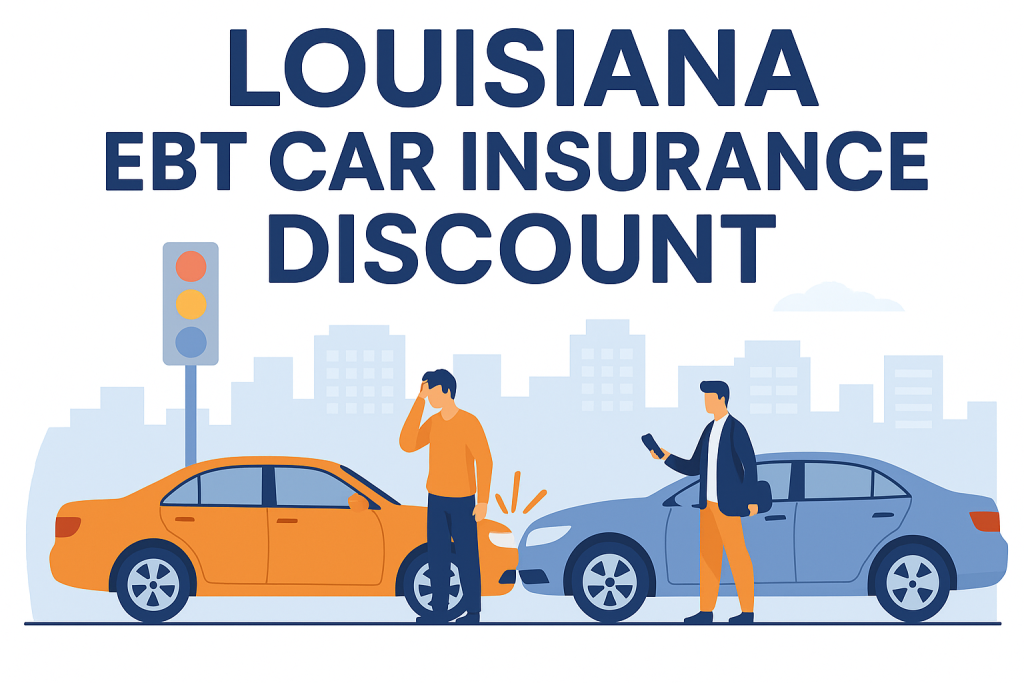 EBT Car Insurance Discount Louisiana ($25/Month) + Low Income SNAP Recipient Card Holder Benefits