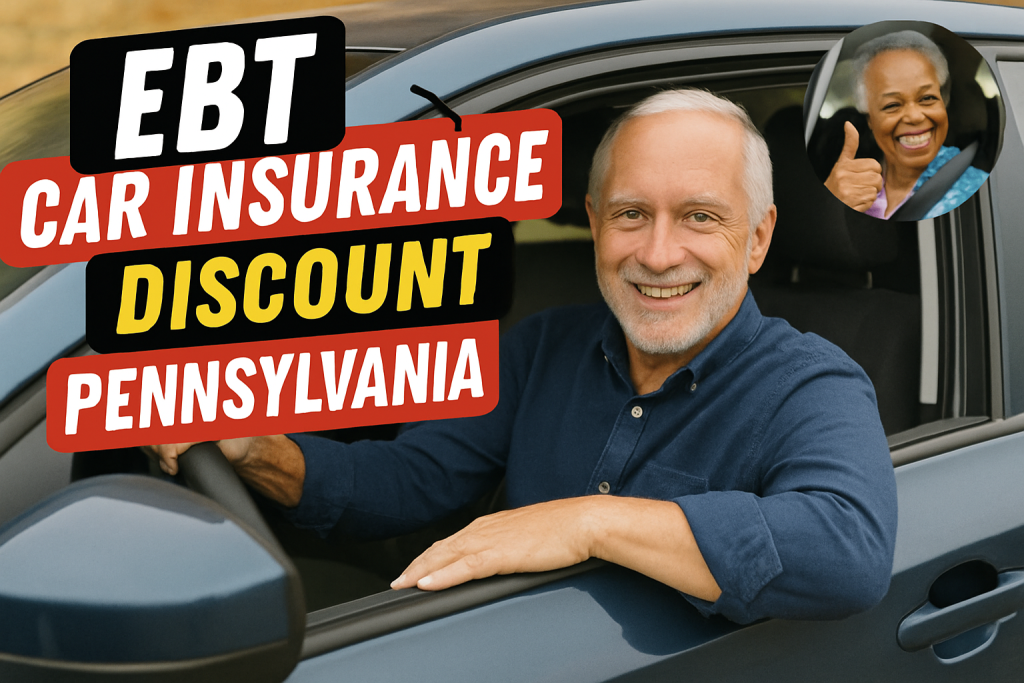 EBT Car Insurance Discount Pennsylvania ($25/Month) + Low Income SNAP Recipient Card Holder Benefits