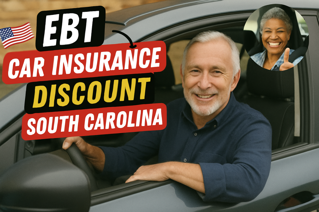 EBT Car Insurance Discount South Carolina ($25/Month) + Low Income SNAP Recipient Card Holder Benefits